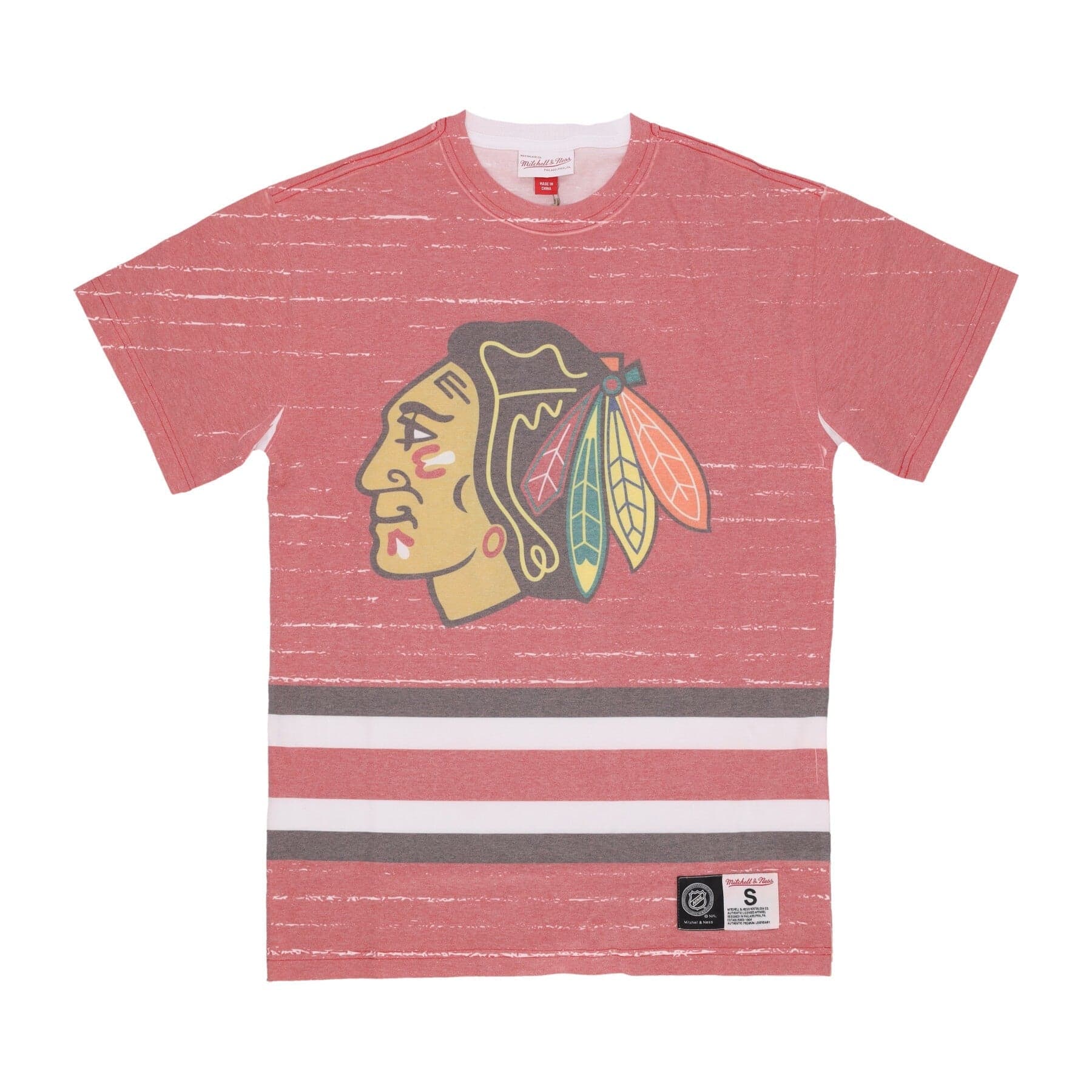 MITCHELL &amp; NESS Maglietta Uomo Nhl Jumbotron 3.0 Sublimated Tee Chibla Multi/white da uomo in T-shirt Drestige - Casamassima, commercioVirtuoso.it