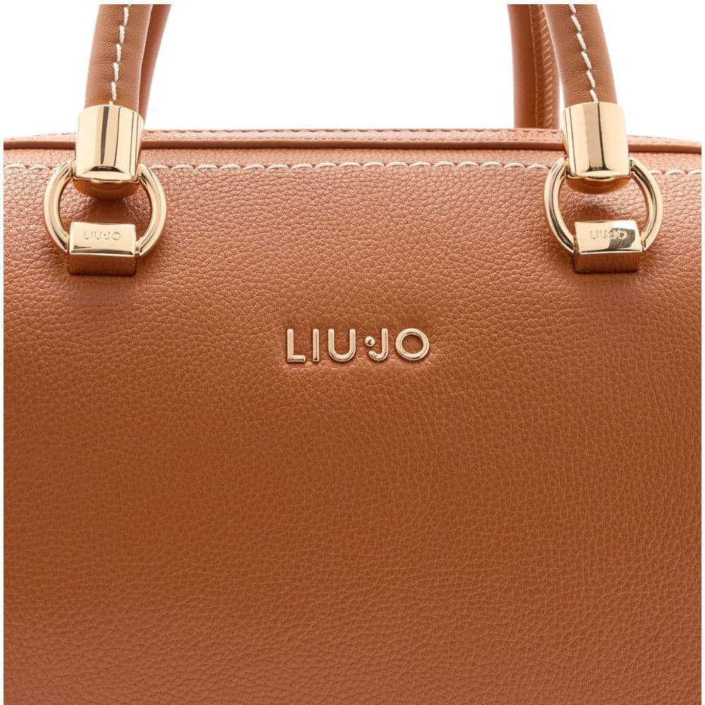 Liu Jo borsa cuoio satchel small linea Manhattan AA5160E0058 Borse Liu Jo