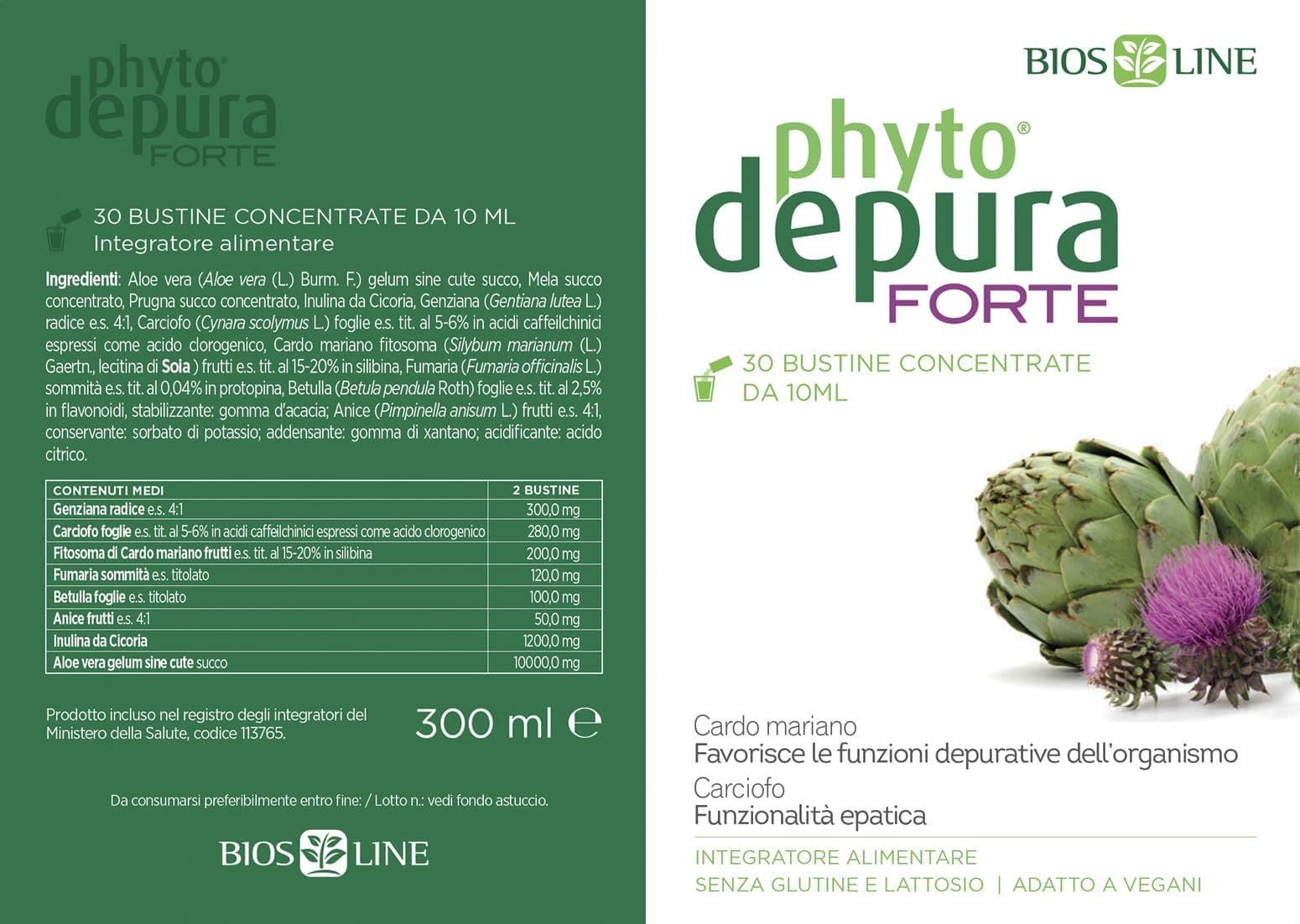 PhytoDepura Forte 30 bustine 10 ml in Carciofo Naturopatica Shop & Therapy - Reggio Calabria, commercioVirtuoso.it