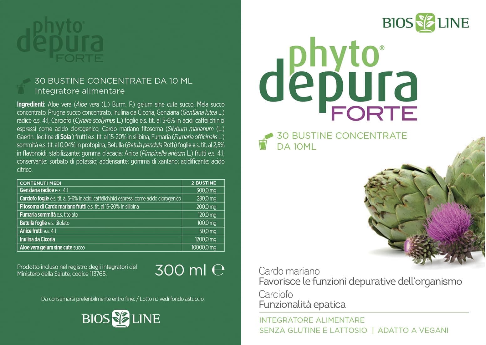PhytoDepura Forte 30 bustine 10 ml in Carciofo Naturopatica Shop & Therapy - Reggio Calabria, commercioVirtuoso.it