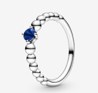Pandora - Anello blu mare decorato con sfere in Anelli Alba Gioielli - Casoria, commercioVirtuoso.it