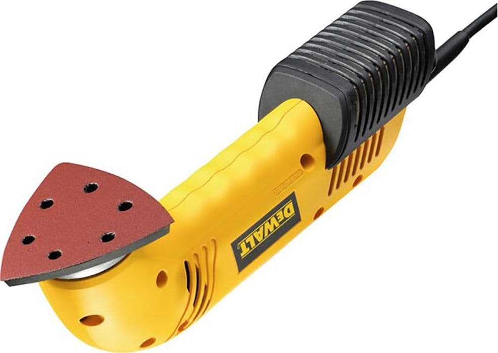 DeWalt 10pz fogli abrasivi triangolari per levigatrice con velcro in Carta vetrata a trama fine Aloiserw.com - Altomonte, commercioVirtuoso.it