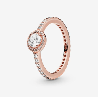 Pandora anello eterna eleganza rosè