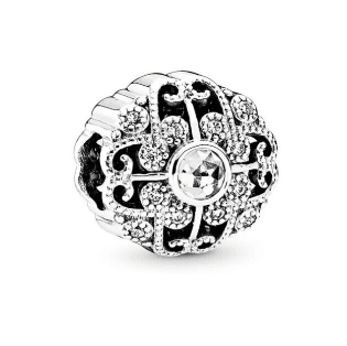 Pandora - Charm Fiore Delle Favole in Bead Charm Alba Gioielli - Casoria, commercioVirtuoso.it