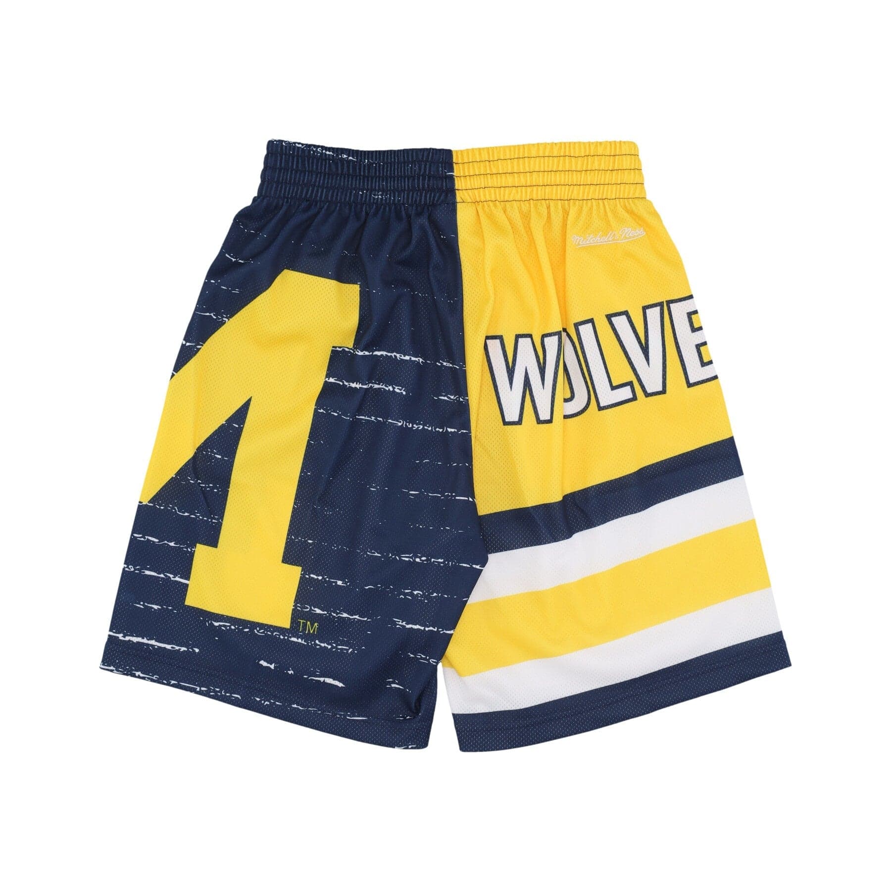 MITCHELL &amp; NESS Pantaloncino Basket Uomo Ncaa Jumbotron 3.0 Shorts Micwol Multi/white da uomo in Pantaloncini sportivi Drestige - Casamassima, commercioVirtuoso.it