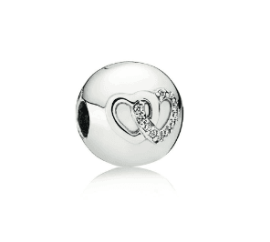 Pandora Clip Intreccio di Cuori in Bead Charm Alba Gioielli - Casoria, commercioVirtuoso.it