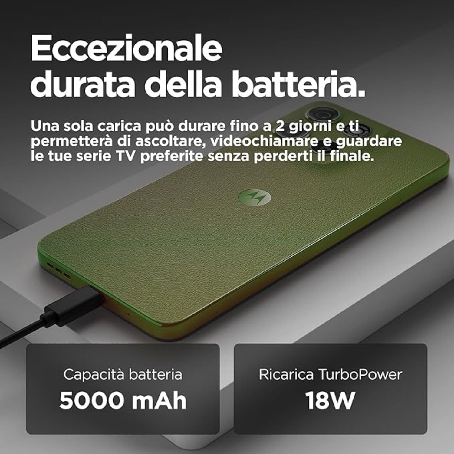 Motorola Moto G15 8+256GB 6.72" 4G Green DS ITA in Cellulari e Smartphone Ecoprice.it - Avellino, commercioVirtuoso.it