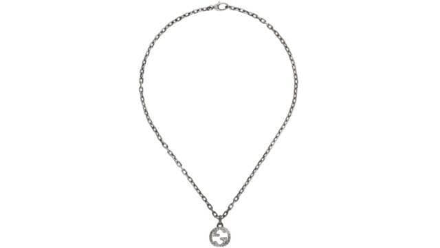 Gucci Collana con pendente GG