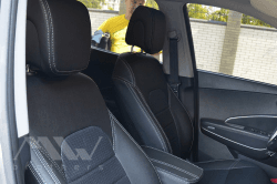 Set coprisedili su misura per Hyundai Santa Fe 3 (2012-2018), Dynamic style in Set per interni Autooggetti.it - Roma, commercioVirtuoso.it