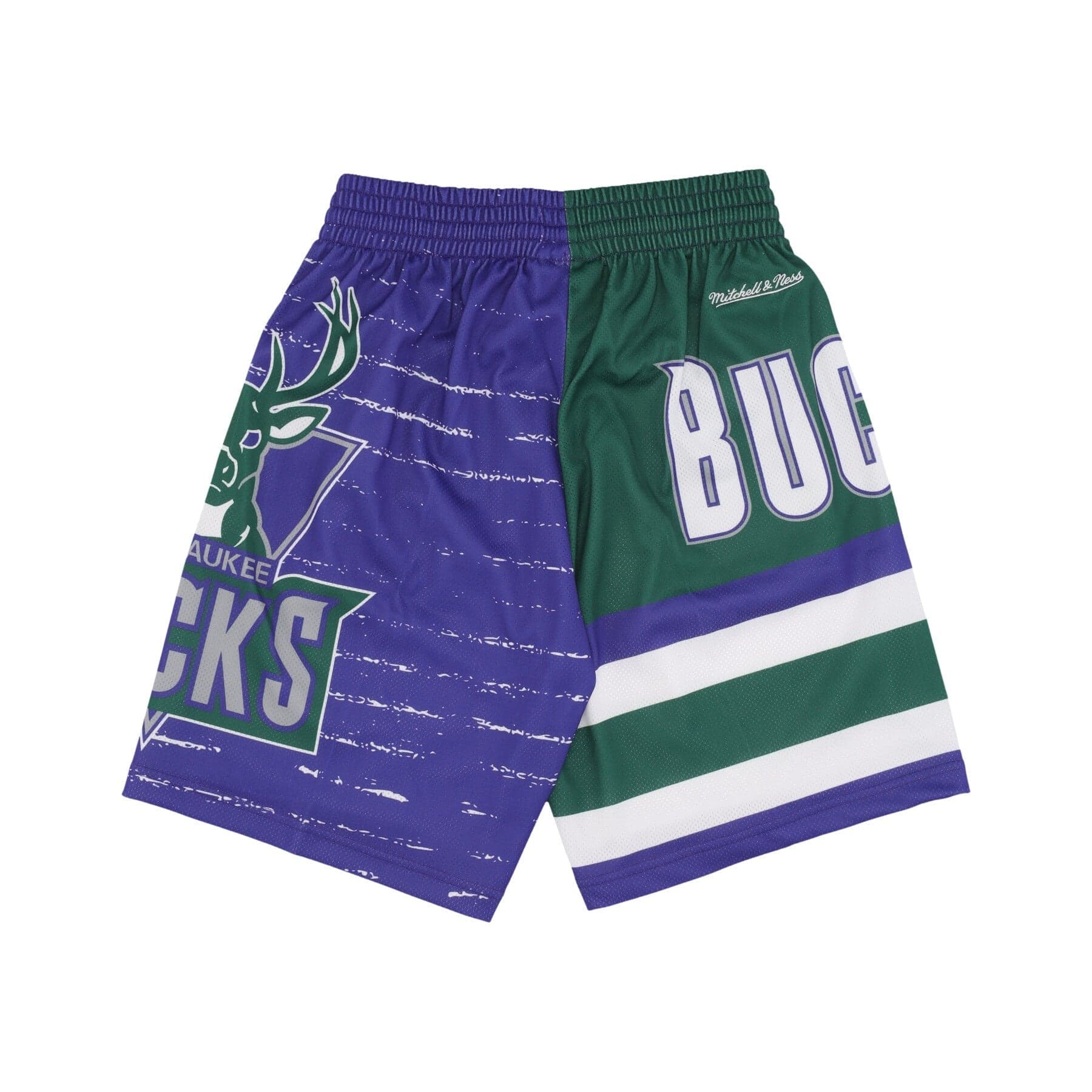 MITCHELL &amp; NESS Pantaloncino Tipo Basket Uomo Nba Jumbotron 3.0 Shorts Milbuc Multi/white da uomo in Pantaloncini sportivi Drestige - Casamassima, commercioVirtuoso.it