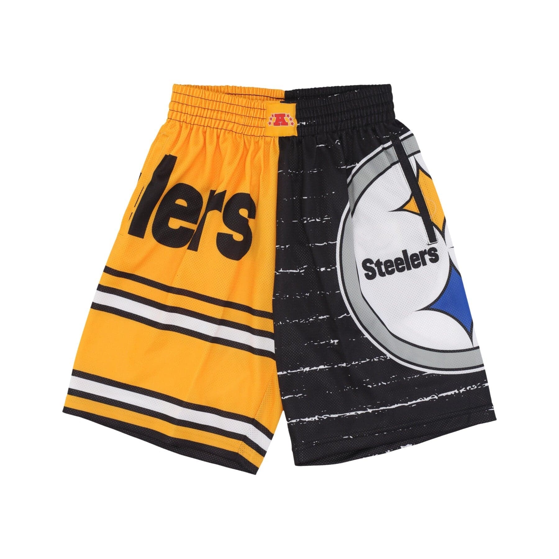 MITCHELL &amp; NESS Pantaloncino Tipo Basket Uomo Nfl Jumbotron 3.0 Shorts Pitste Multi/white da uomo