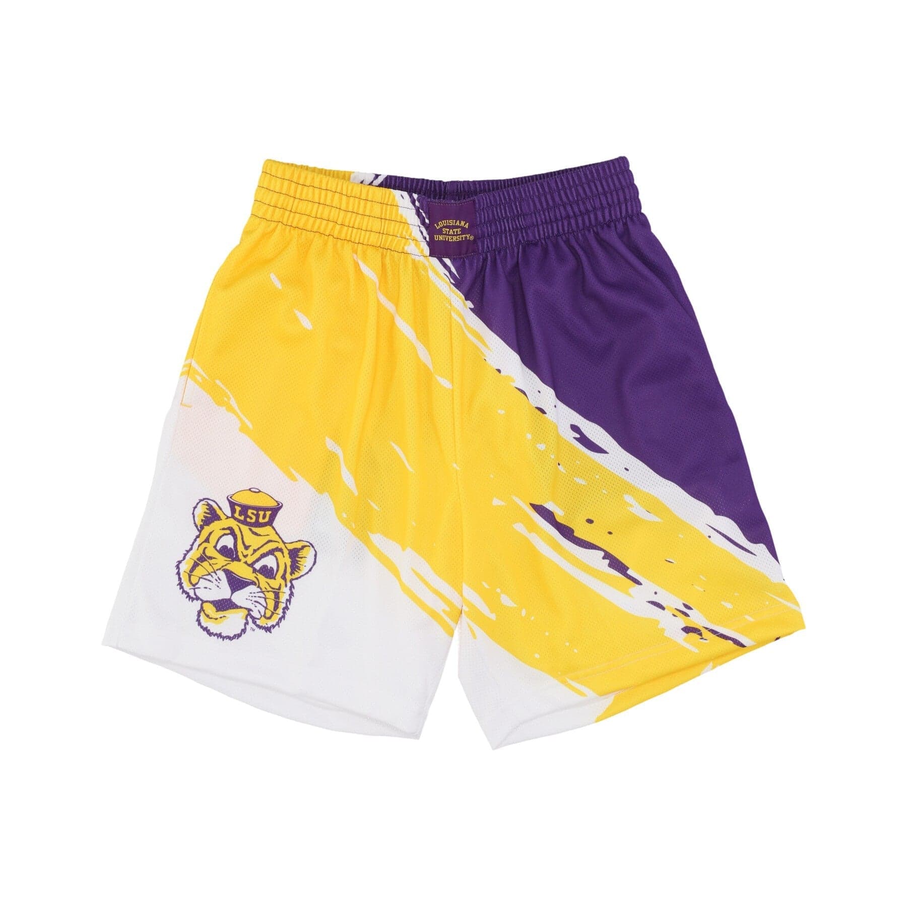 MITCHELL &amp; NESS Pantaloncino Tipo Basket Uomo Ncaa Paint Brush Sublimated Mesh Short Loutig Multi/white da uomo in Pantaloncini sportivi Drestige - Casamassima, commercioVirtuoso.it
