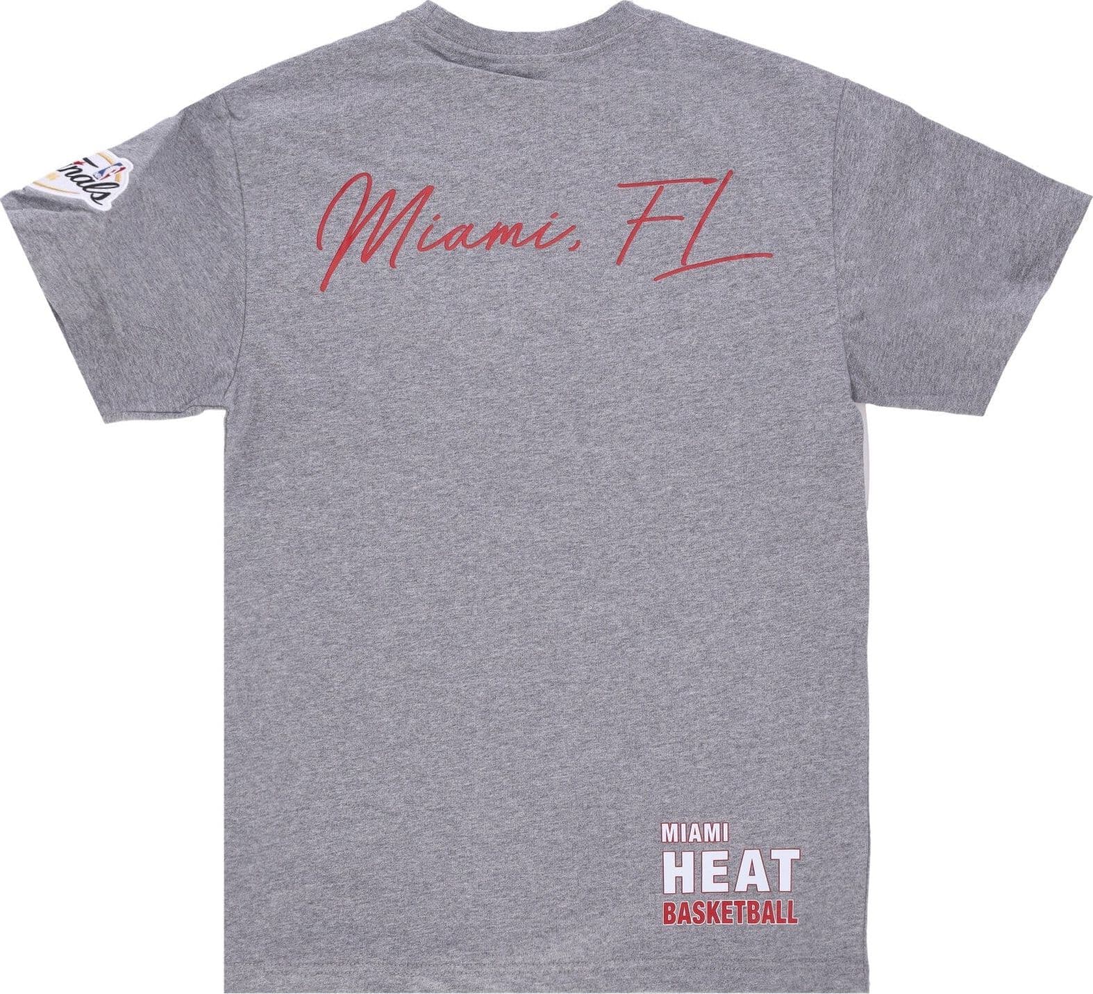MITCHELL &amp; NESS Maglietta Uomo Nba Hometown Tee Miahea Grey Heather da uomo in T-Shirt Drestige - Casamassima, commercioVirtuoso.it