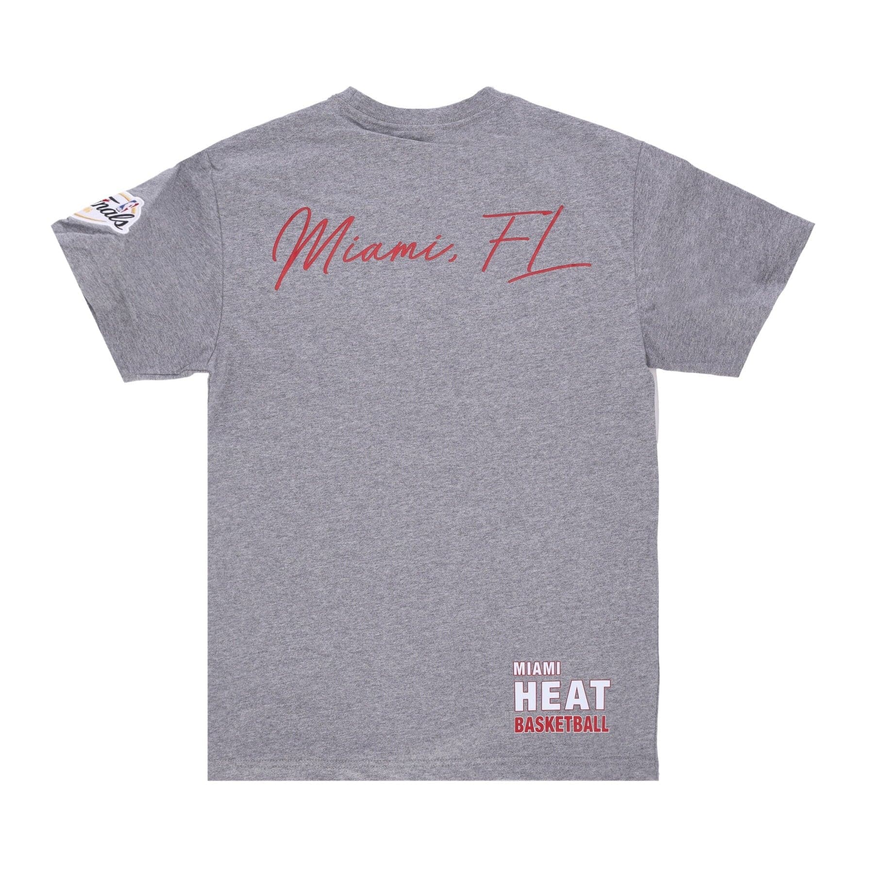 MITCHELL &amp; NESS Maglietta Uomo Nba Hometown Tee Miahea Grey Heather da uomo in T-Shirt Drestige - Casamassima, commercioVirtuoso.it