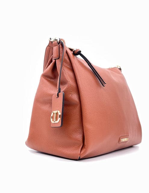 TWINSET Borsa hobo color cuoio 222TB7432 in Borse a spalla Calzature Durello - Agna, commercioVirtuoso.it