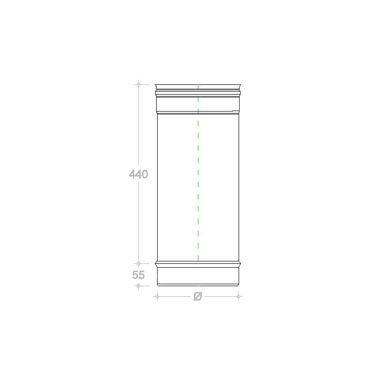 Tubo in Rame da 230 x 500mm 6 decimi in Tubi di rame Aloiserw.com - Altomonte, commercioVirtuoso.it
