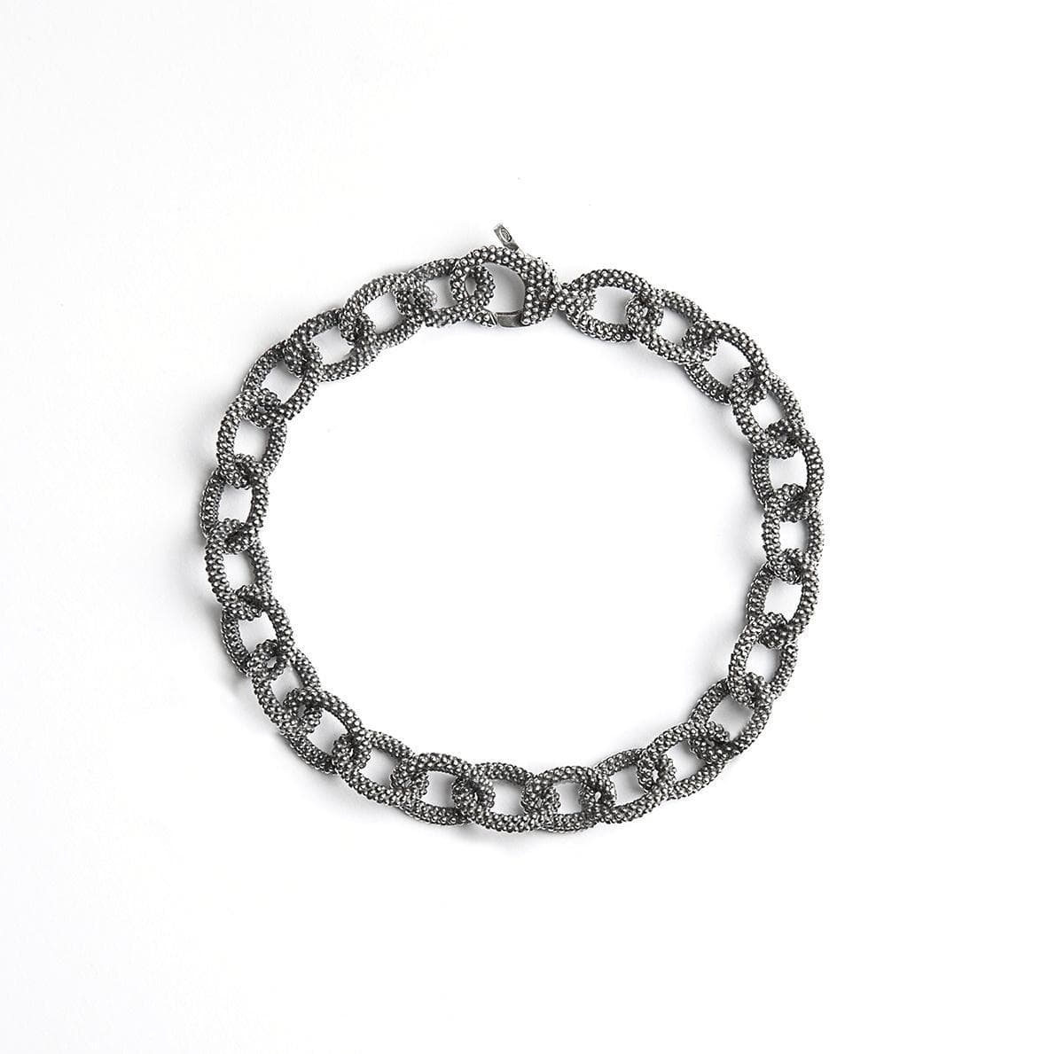 NOVE25 - BRACCIALE MAGLIE OVALI PUNTINATE