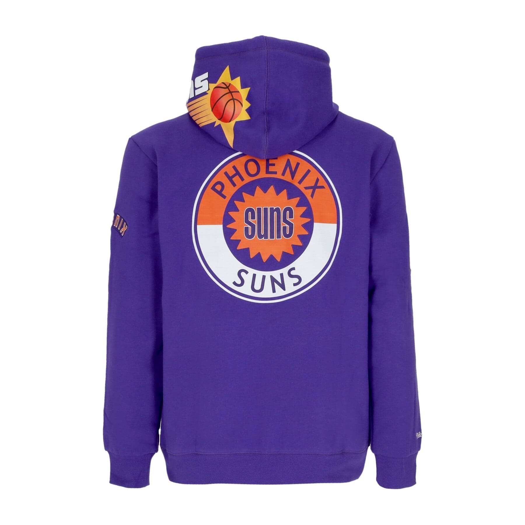 MITCHELL &amp; NESS Felpa Cappuccio Uomo Nba Hometown Fleece Hoodie Phosun Purple da uomo in Felpe con cappuccio e felpe Drestige - Casamassima, commercioVirtuoso.it