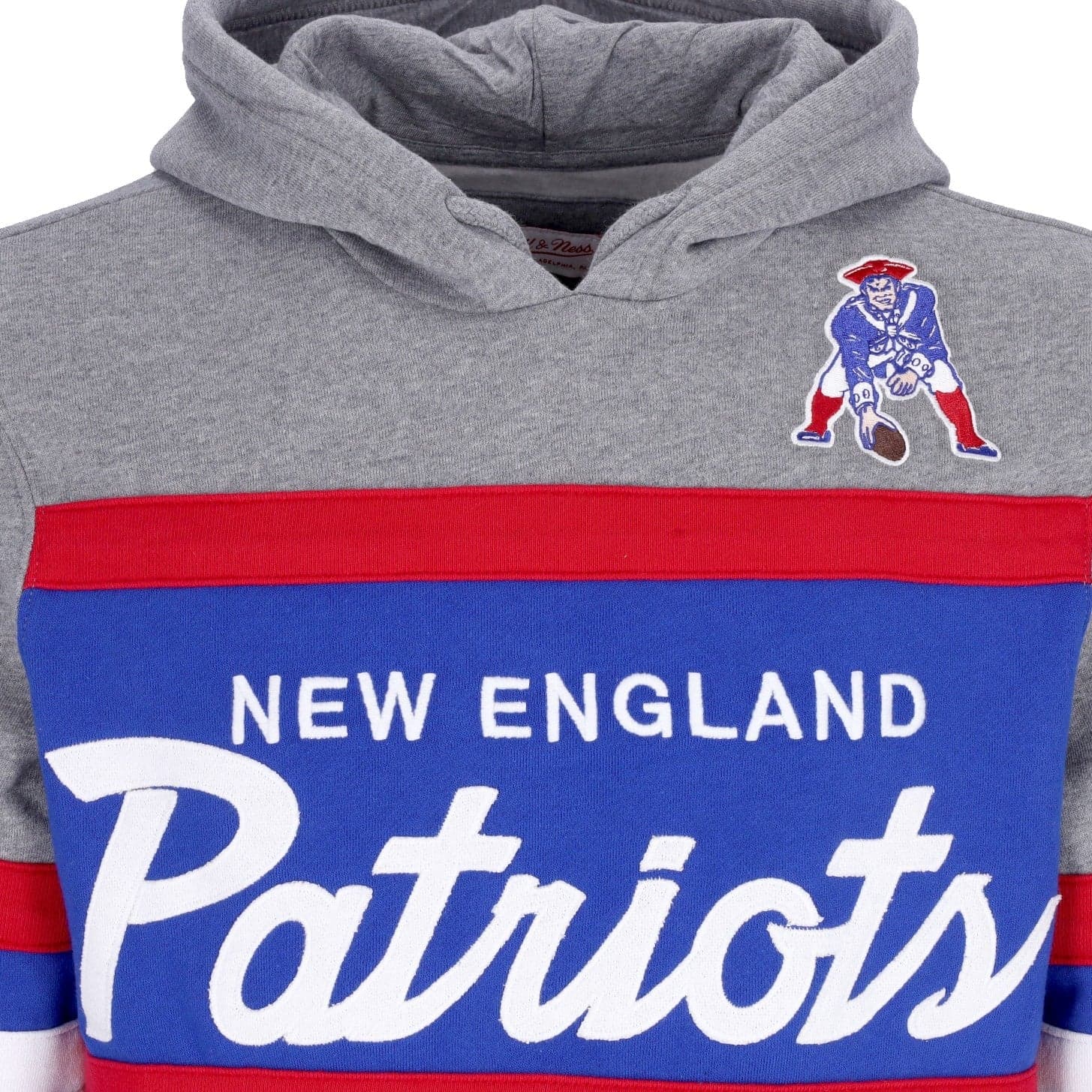 MITCHELL &amp; NESS Felpa Cappuccio Uomo Nfl Headcoach Hoodie Neepat Royal da uomo in Felpe con cappuccio e felpe Drestige - Casamassima, commercioVirtuoso.it