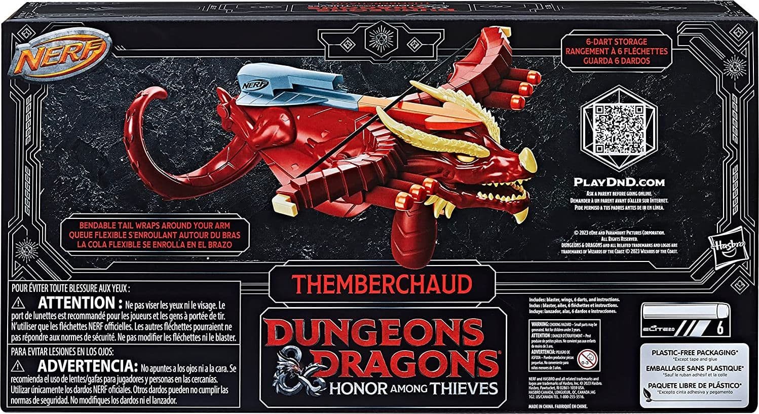 Nerf Dungeons & Dragons - Blaster Nerf Themberchaud in Pistole in gommapiuma Centro Bimbo - Siderno, commercioVirtuoso.it