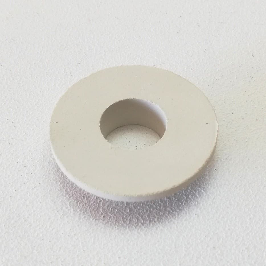 Guarnizione in gomma bianca da 3/4" con bordo alto - 2pz in Paraspifferi e guarnizioni Aloiserw.com - Altomonte, commercioVirtuoso.it