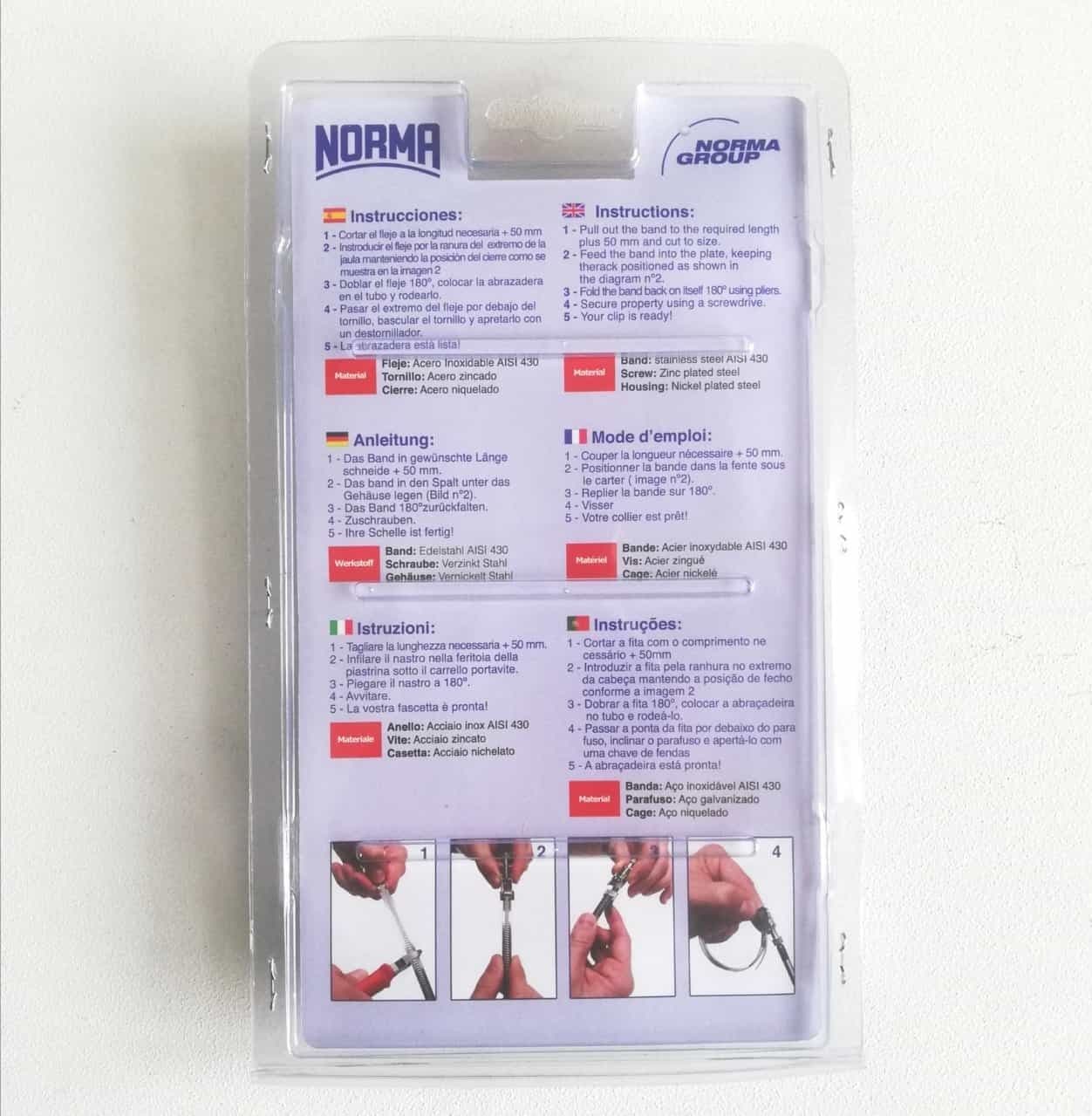 Fascetta stringi tubo a nastro continuo in Morsetti per tubi Aloiserw.com - Altomonte, commercioVirtuoso.it