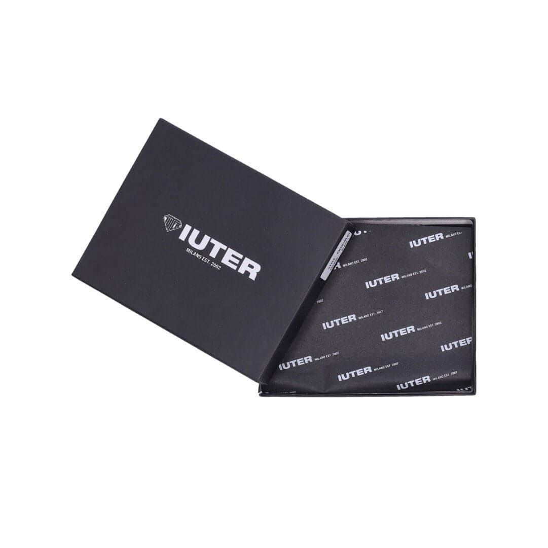 IUTER Portafoglio Uomo Zip Wallet Black da uomo in Portafogli Drestige - Casamassima, commercioVirtuoso.it