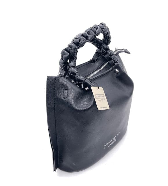 LE PANDORINE Borsa Brenda Bucket Black in Borse a spalla Calzature Durello - Agna, commercioVirtuoso.it