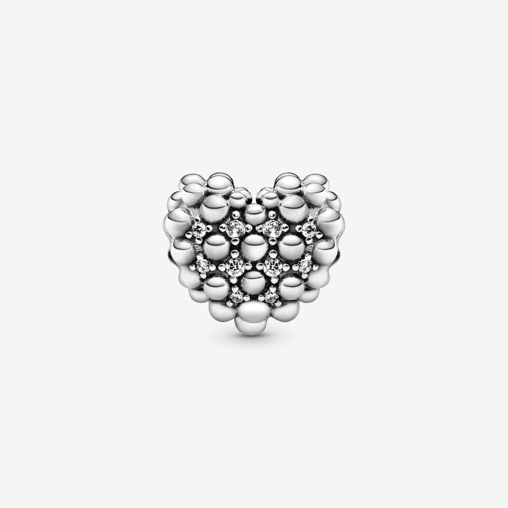 Pandora Charm a cuore scintillante decorato con sfere Purely Pandora in Bead Charm Alba Gioielli - Casoria, commercioVirtuoso.it