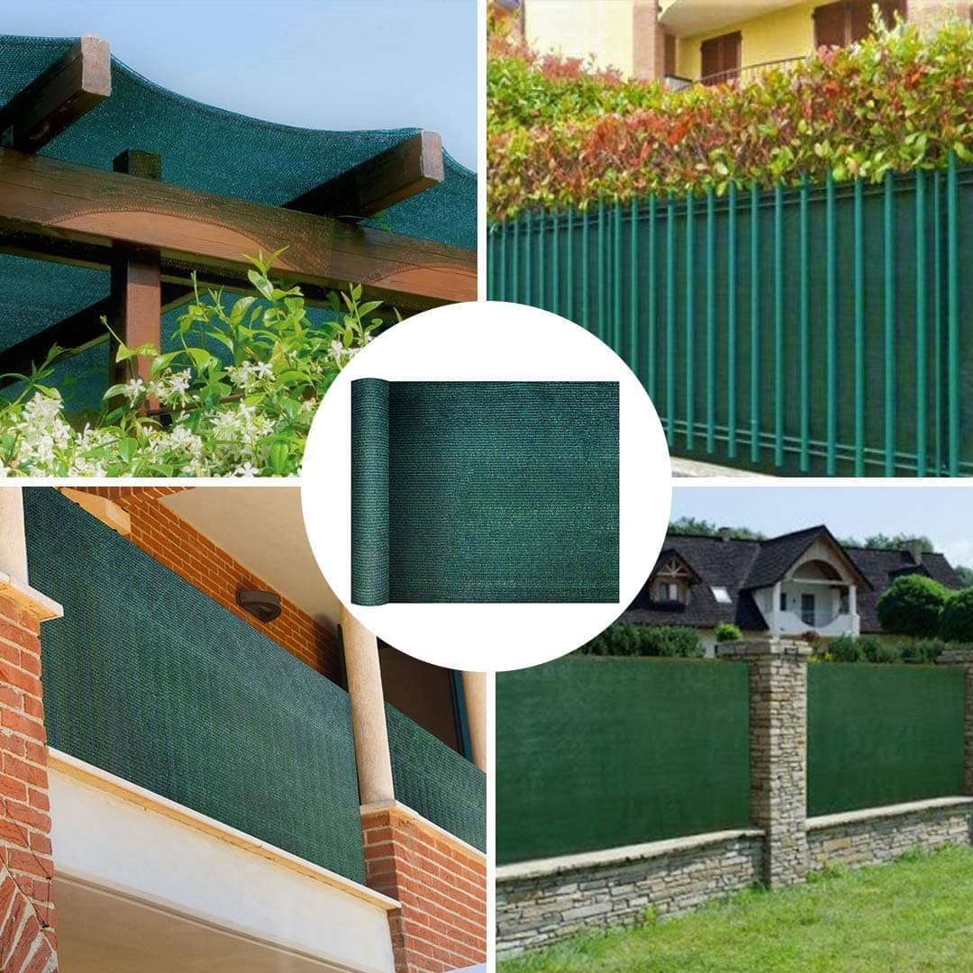 RETE OMBREGGIANTE 90% VERDE IN MINIROLL - mt.5x4h. FER 118576 in prodotto EuroStore07 - Alatri, commercioVirtuoso.it