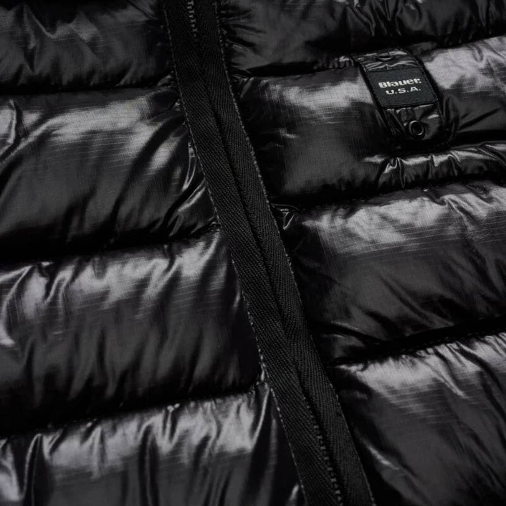 Blauer piumino lungo nero Adelaide 25WBLDK02069 in Gilet Prodotti di Classe - Nocera Superiore, commercioVirtuoso.it