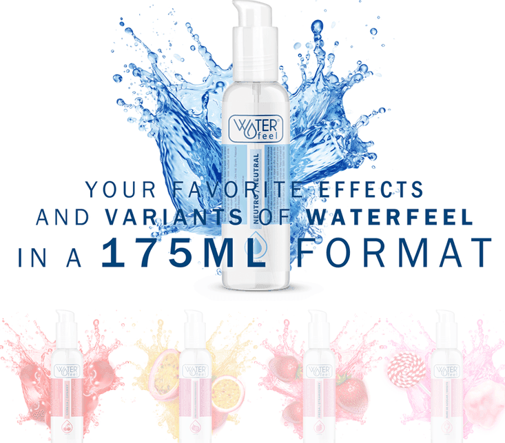 WATERFEEL - LUBRIFICANTE NATURALE 175 ML in Lubrificanti e gel stimolanti Desideria Shop - Latina, commercioVirtuoso.it