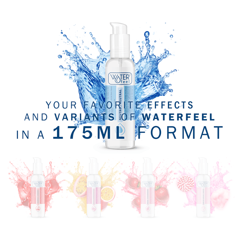 WATERFEEL - LUBRIFICANTE NATURALE 175 ML in Lubrificanti e gel stimolanti Desideria Shop - Latina, commercioVirtuoso.it