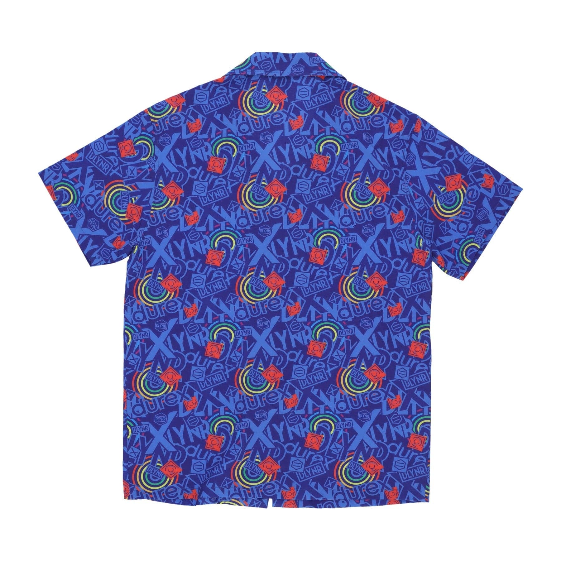 DOLLY NOIRE Camicia Manica Corta Uomo Bowling Shirt X Durex Blue da uomo in Camicie casual Drestige - Casamassima, commercioVirtuoso.it