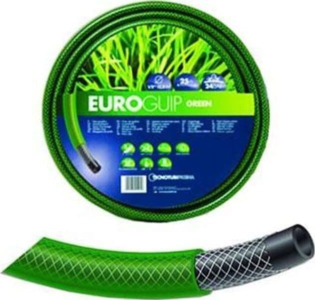 TUBO ACQUA IRRIGAZIONE RETINATO ø 1/2" rotolo mt. 15 interno nero, - FER 8747 in prodotto EuroStore07 - Alatri, commercioVirtuoso.it