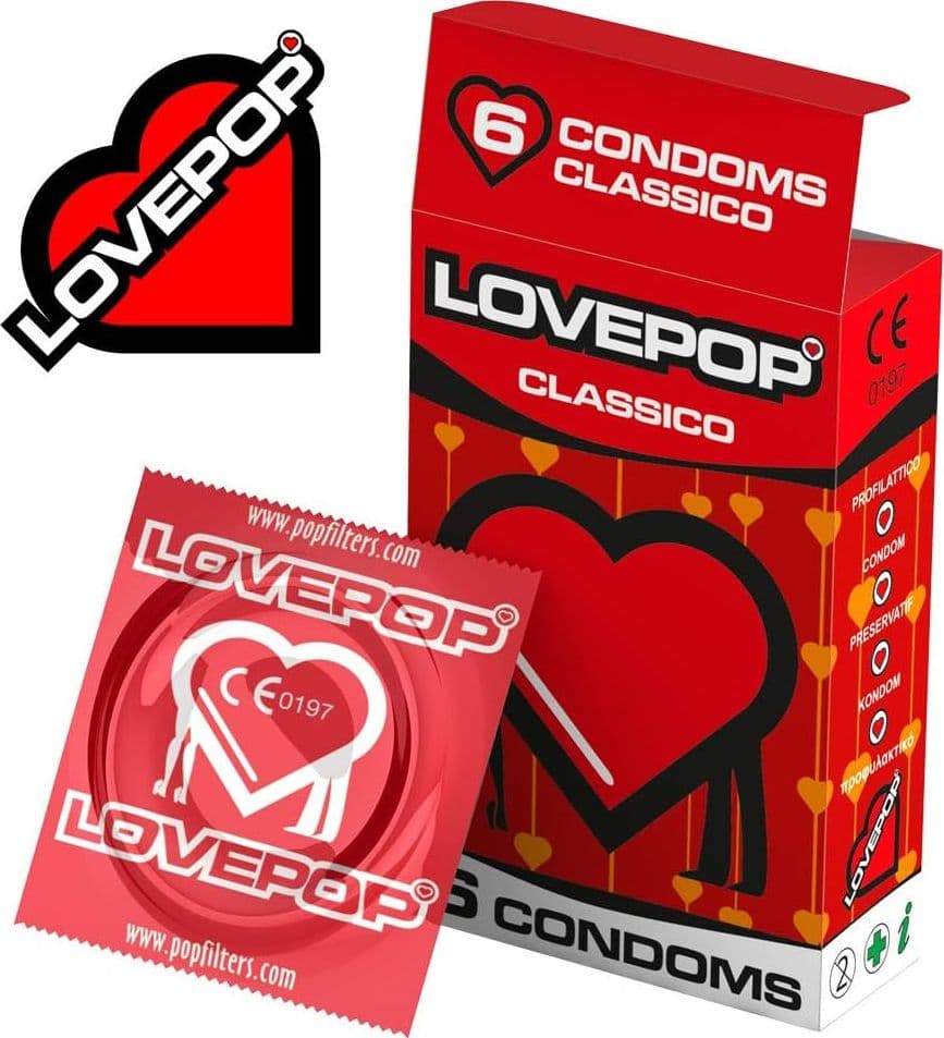 Preservativi Classici LovePop Confezione da 6 pezzi Sicuri Resistenti Standard in Preservativi maschili Do You Erotic - Napoli, commercioVirtuoso.it