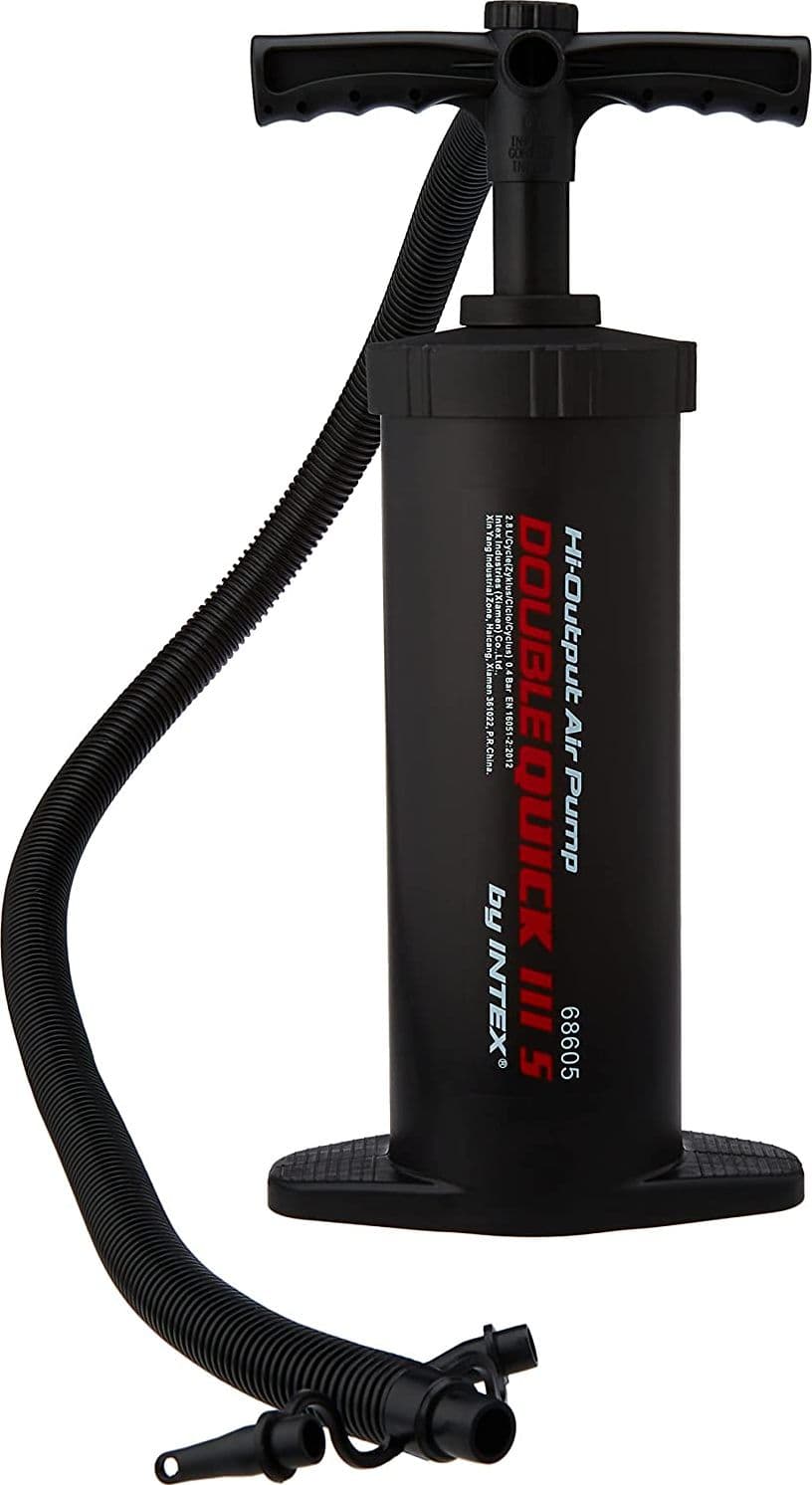 INTEX 68605 POMPA MANUALE DOPPIO EFFETTO - cm.37 FER 373470 in prodotto EuroStore07 - Alatri, commercioVirtuoso.it