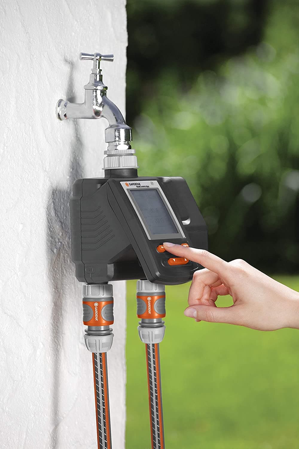 GARDENA COMPUTER PER IRRIGAZIONE MULTICONTROL DUO due uscite programmabili - in prodotto EuroStore07 - Alatri, commercioVirtuoso.it