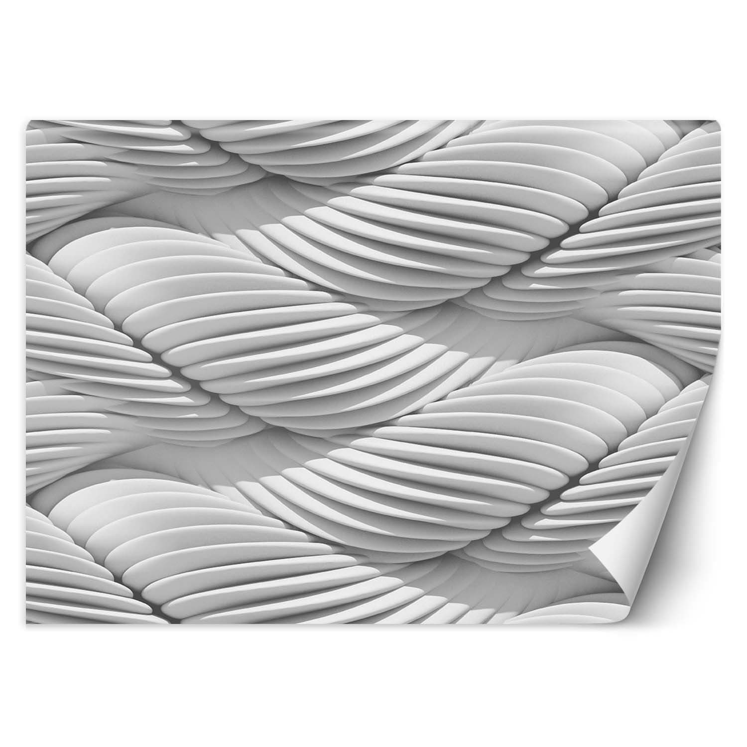 Carta Da Parati, Onde astratte 3D in Carta da parati Collezione Casa - Trebisacce, commercioVirtuoso.it