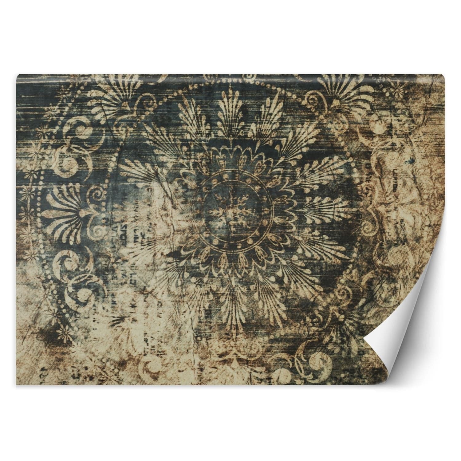 Carta Da Parati, Ornamento vintage invecchiato in Carta da parati Collezione Casa - Trebisacce, commercioVirtuoso.it