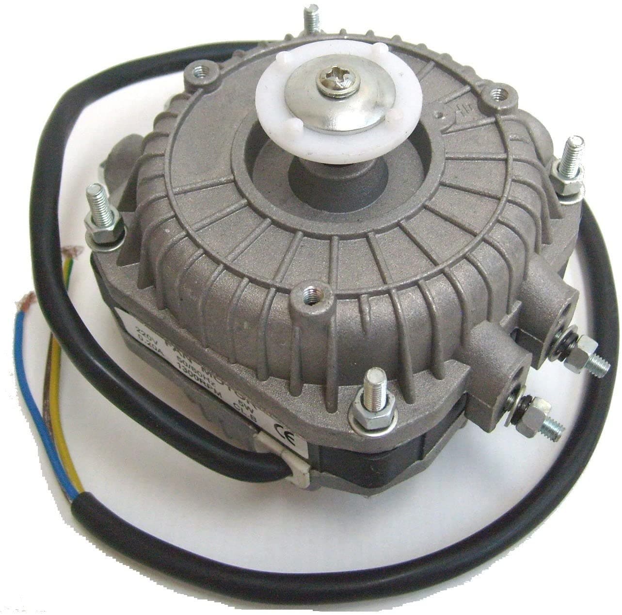 MOTORE FRIGORIFERO 10 W ELETTRICO VENTILATORE BANCONE FRIGO UNIVERSALE 220V in prodotto EuroStore07 - Alatri, commercioVirtuoso.it