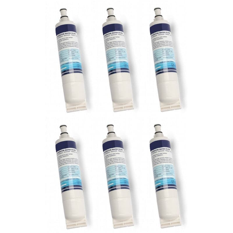6 FILTRI ACQUA FRIGORIFERO WHIRLPOOL 481281728986 484000008726 NO ORIGINALE in prodotto EuroStore07 - Alatri, commercioVirtuoso.it