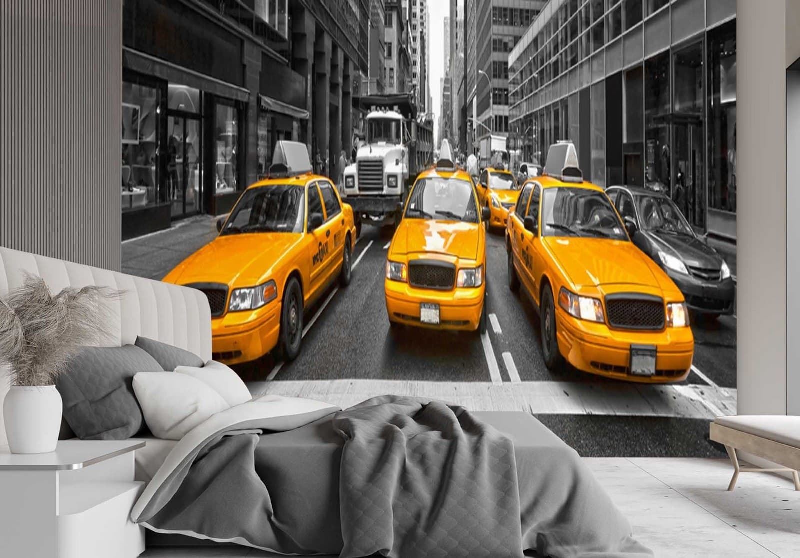 Carta Da Parati, Taxi di New York in Carta da parati Collezione Casa - Trebisacce, commercioVirtuoso.it