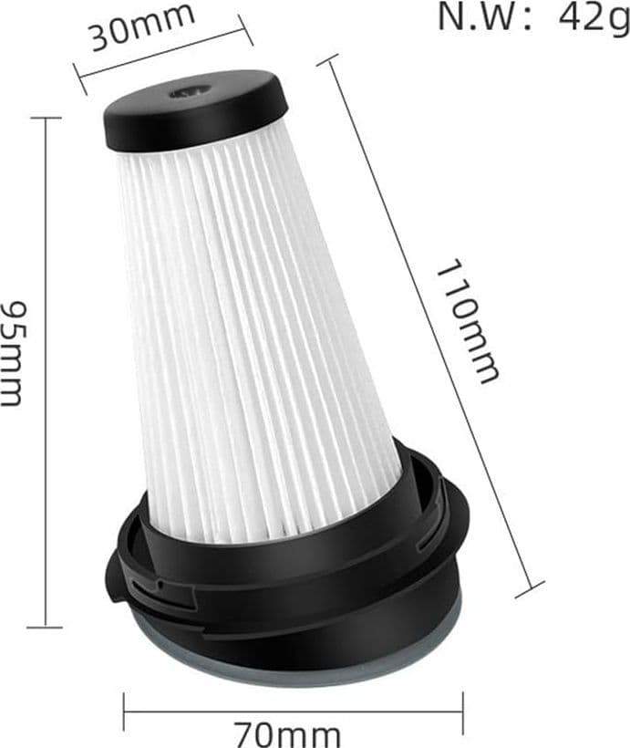 FILTRO ROWENTA ASPIRAPOLVERE HEPA ZR005202 PER X-PERT 160/360/EASY RH7221 FE 47 in prodotto EuroStore07 - Alatri, commercioVirtuoso.it