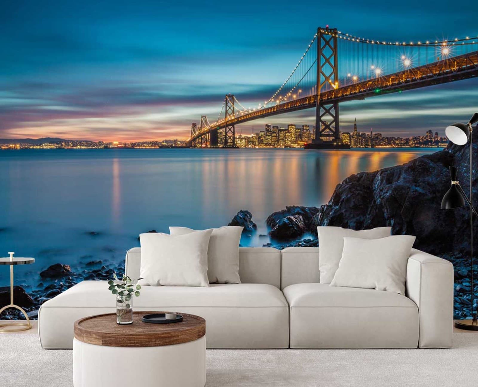 Carta Da Parati, Ponte a San Francisco in Carta da parati Collezione Casa - Trebisacce, commercioVirtuoso.it