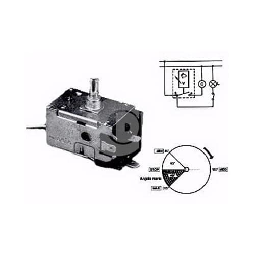 TERMOSTATO FRIGORIFERO 2 PORTE 2 CONTATTI-KALVINATOR TF27 in prodotto EuroStore07 - Alatri, commercioVirtuoso.it