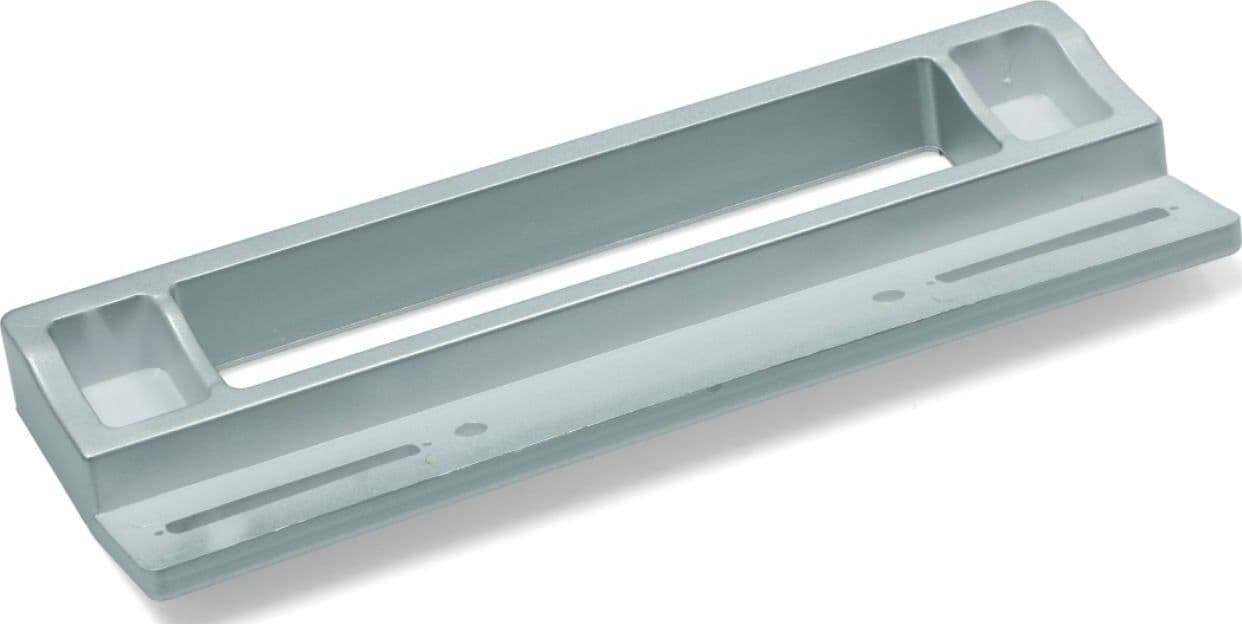 MANIGLIA FRIGORIFERO CONGELATORE UNIVERSALE * GRIGIA * FORI DA 113 A 166 MF 22 in prodotto EuroStore07 - Alatri, commercioVirtuoso.it