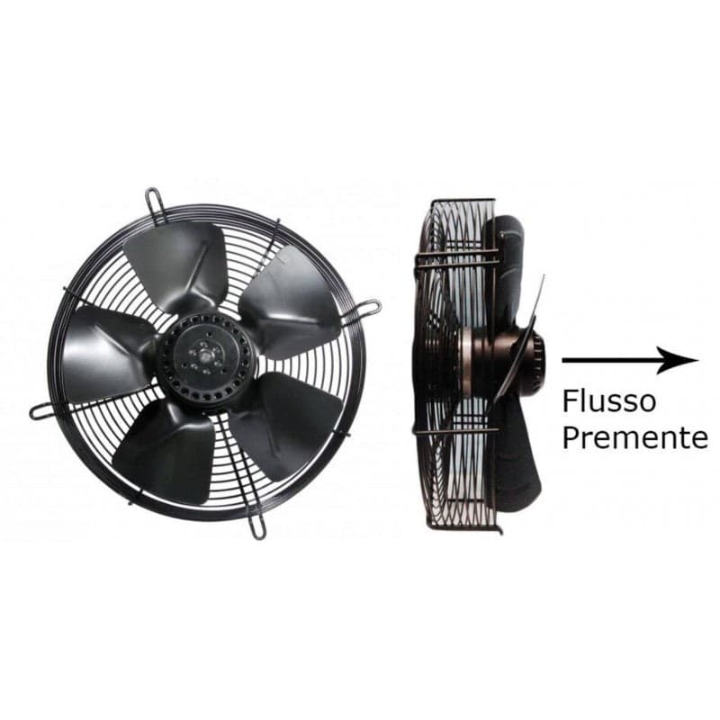 VENTILATORE CELLA FRIGORIFERA PREMENTE ASSIALE ASPIRATORE VENTOLA- ø400 mm MTA in prodotto EuroStore07 - Alatri, commercioVirtuoso.it