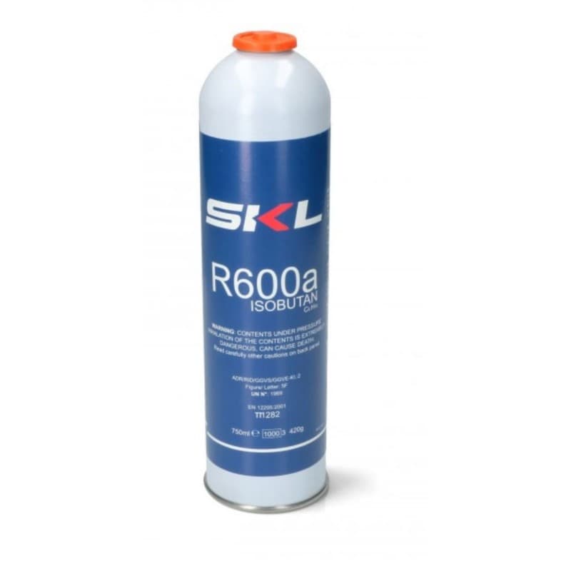 1 BOMBOLA GAS REFRIGERANTE FRIGO E FREEZER R600 - R600A 420 GR OM REF000UN in prodotto EuroStore07 - Alatri, commercioVirtuoso.it