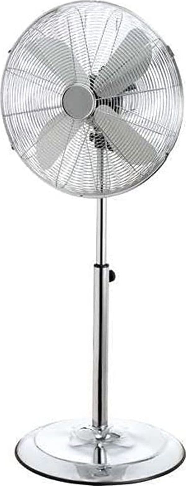 VENTILATORE A PIANTANA IN ACCIAIO CROMATO CM.40 ALTO 140 CM FER 317160 in prodotto EuroStore07 - Alatri, commercioVirtuoso.it